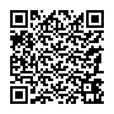 Codice QR per il numero di telefono +13187461114