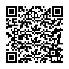 QR kód a telefonszámhoz +13187461250