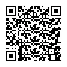 Codice QR per il numero di telefono +13187540113