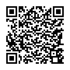 QR kód a telefonszámhoz +13187540196