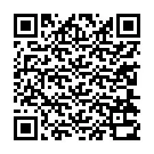 QR код за телефонен номер +13204330906