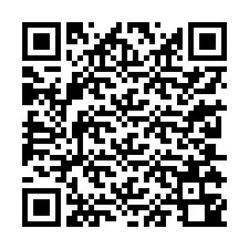 Codice QR per il numero di telefono +13205340598