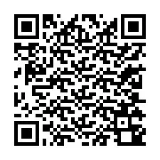 QR код за телефонен номер +13205340599