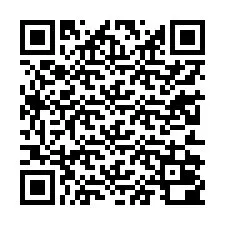 Codice QR per il numero di telefono +13212000006