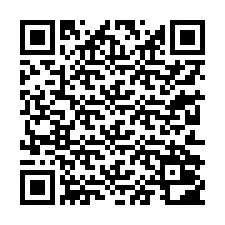 QR-code voor telefoonnummer +13212002614