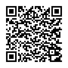 Código QR para número de teléfono +13212002622