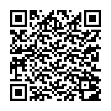 QR-код для номера телефона +13212002634