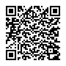 QR Code สำหรับหมายเลขโทรศัพท์ +13212002636