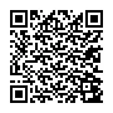 QR Code pour le numéro de téléphone +13212043327