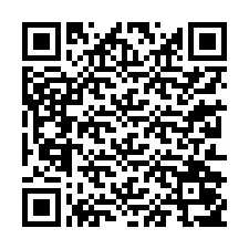 Kode QR untuk nomor Telepon +13212057758