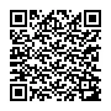 QR-код для номера телефона +13212183274