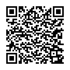 Código QR para número de teléfono +13212343375