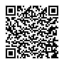 Código QR para número de teléfono +13214186445