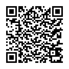 QR код за телефонен номер +13217431901