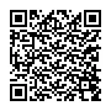 QR kód a telefonszámhoz +13218058678