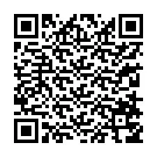 QR kód a telefonszámhoz +13218756780