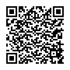 QR код за телефонен номер +13219859685