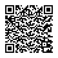 QR Code สำหรับหมายเลขโทรศัพท์ +13232022021