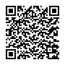 QR-koodi puhelinnumerolle +13232022821