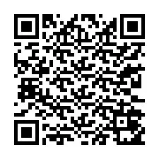 QR код за телефонен номер +13232051834