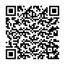 Codice QR per il numero di telefono +13232151244