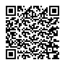 Código QR para número de teléfono +13232304556