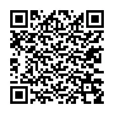 Codice QR per il numero di telefono +13233258537