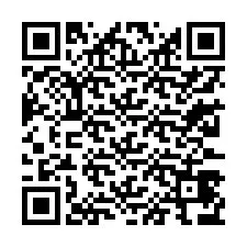 Código QR para número de teléfono +13233476869