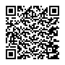 Codice QR per il numero di telefono +13233803757