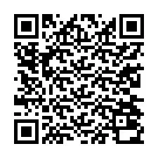 Codice QR per il numero di telefono +13234030336