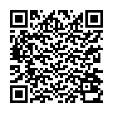 Kode QR untuk nomor Telepon +13234030354