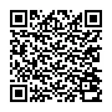 電話番号のQRコード +13234030366