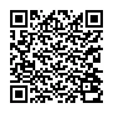 Código QR para número de teléfono +13234030370