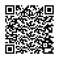 Codice QR per il numero di telefono +13234030372