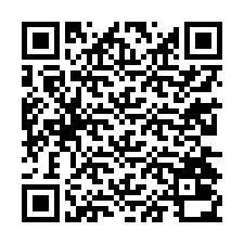 QR-код для номера телефона +13234030766