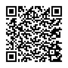 QR код за телефонен номер +13234053143