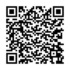 QR-code voor telefoonnummer +13234066238