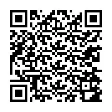 QR-код для номера телефона +13234182937