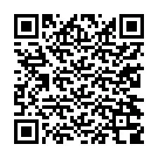 Kode QR untuk nomor Telepon +13234308296