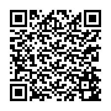 QR-code voor telefoonnummer +13234542564