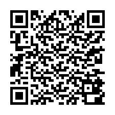 Código QR para número de telefone +13235800484