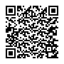 Código QR para número de teléfono +13236152673