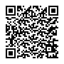 Código QR para número de teléfono +13236421459