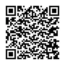 Código QR para número de teléfono +13238759543