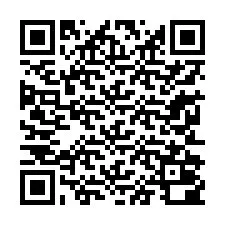 QR-koodi puhelinnumerolle +13252000135