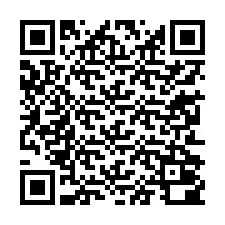 Código QR para número de teléfono +13252000256