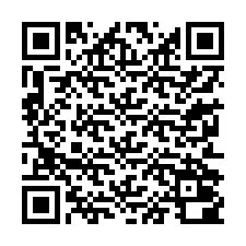 QR-koodi puhelinnumerolle +13252000614