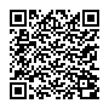 Código QR para número de teléfono +13252000615