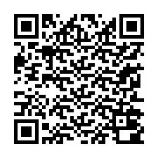 QR-koodi puhelinnumerolle +13252000855