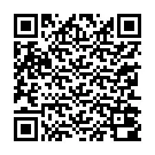 QR-koodi puhelinnumerolle +13252000858